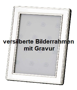 Bilderrahmen versilbert 3665