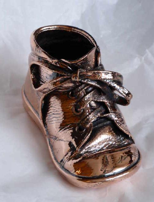 Babyschuhchen verkupfern