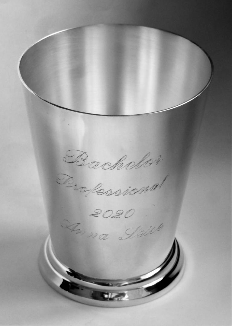 Silberbecher mit Gravur 2