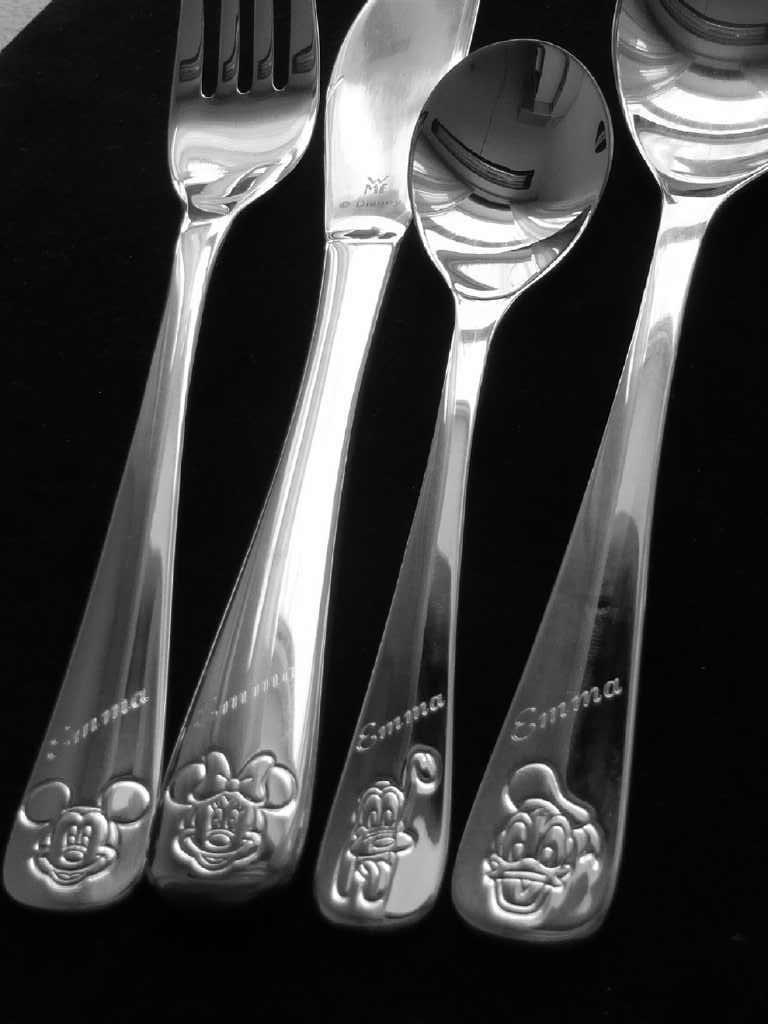 Gravur Kinderbesteck