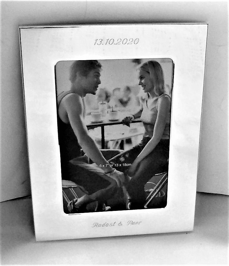 Fotorahmen mit Gravur 2