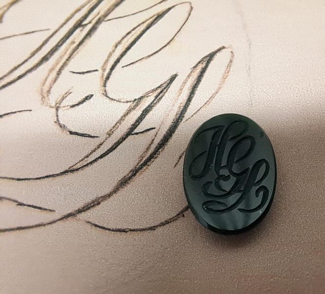 Lagenstein mit Monogramm1
