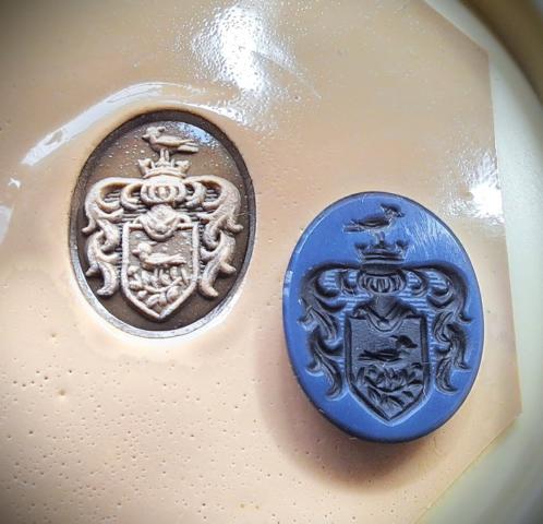 Wappengravur in Lagenstein