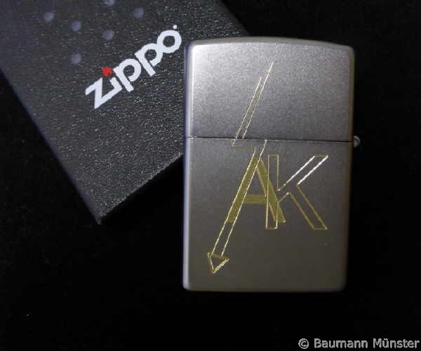 Zippo Feuerzeug mit Logogravur