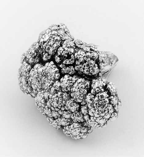 versilbert Blumenkohl Galvanik.1