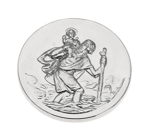 BJ 1790 Christophorus Medaille