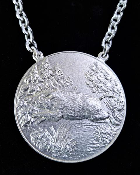 Jagdkette JG34 silber