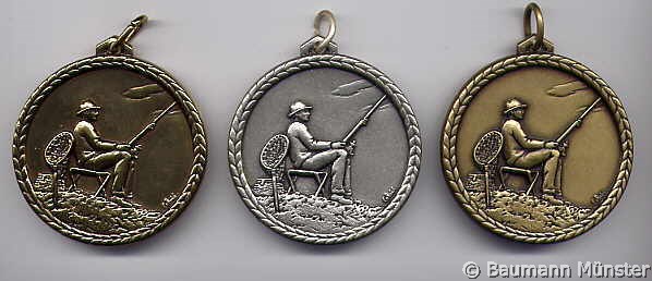 Medaille  Angler