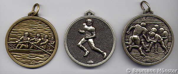 Medaille Rudern  American Football