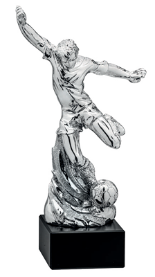 SAR SO6948 Fussballfigur silber