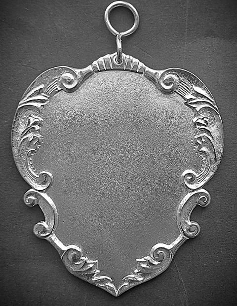 Schützenschild S2 echt Silber