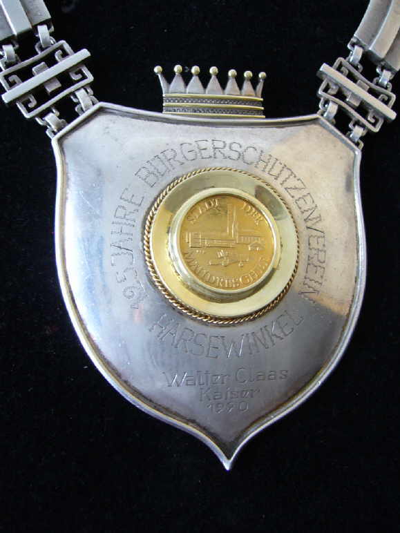 Handgravur Schützenkette