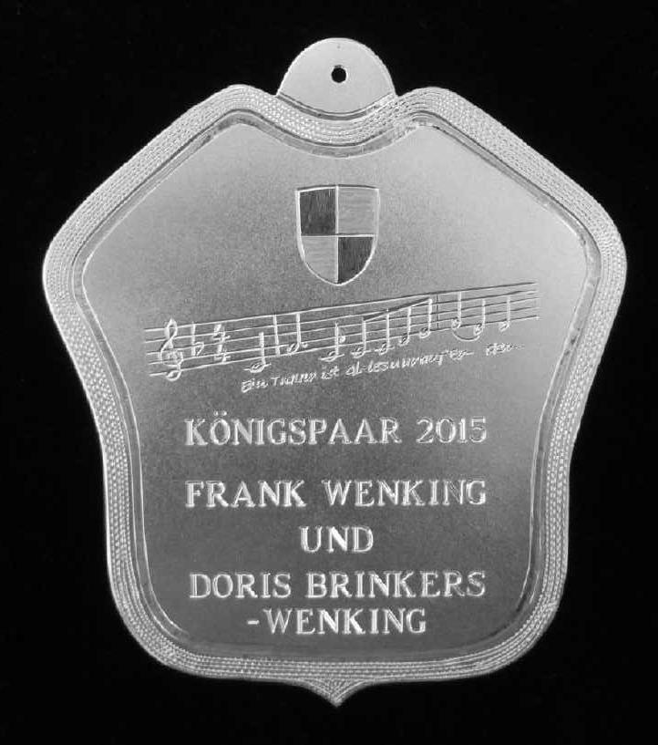 Schützenschild mit Wappen