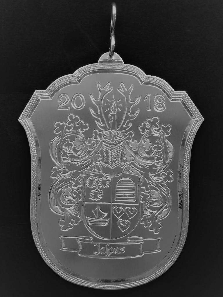Königsschild Wappen Gravur 2